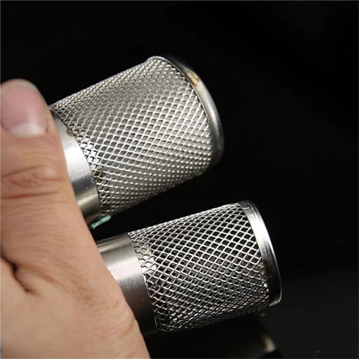 Filtro de Bomba de Agua de Acero Inoxidable - Rosca Hembra de 1/2", 3/4" y 1" con Cubierta de Malla de succión for hidrolimpiadoras, riego de Jardines y acuarios,Filtros para tuberías(1/2"