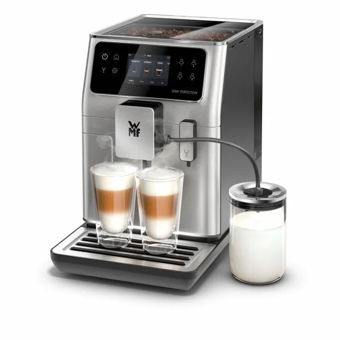 WMF Perfection - Recipiente para leche (0,6 L, accesorios Perfection serie 600, fácil preparación de leche, manipulación, almacenamiento de leche, fácil limpieza)