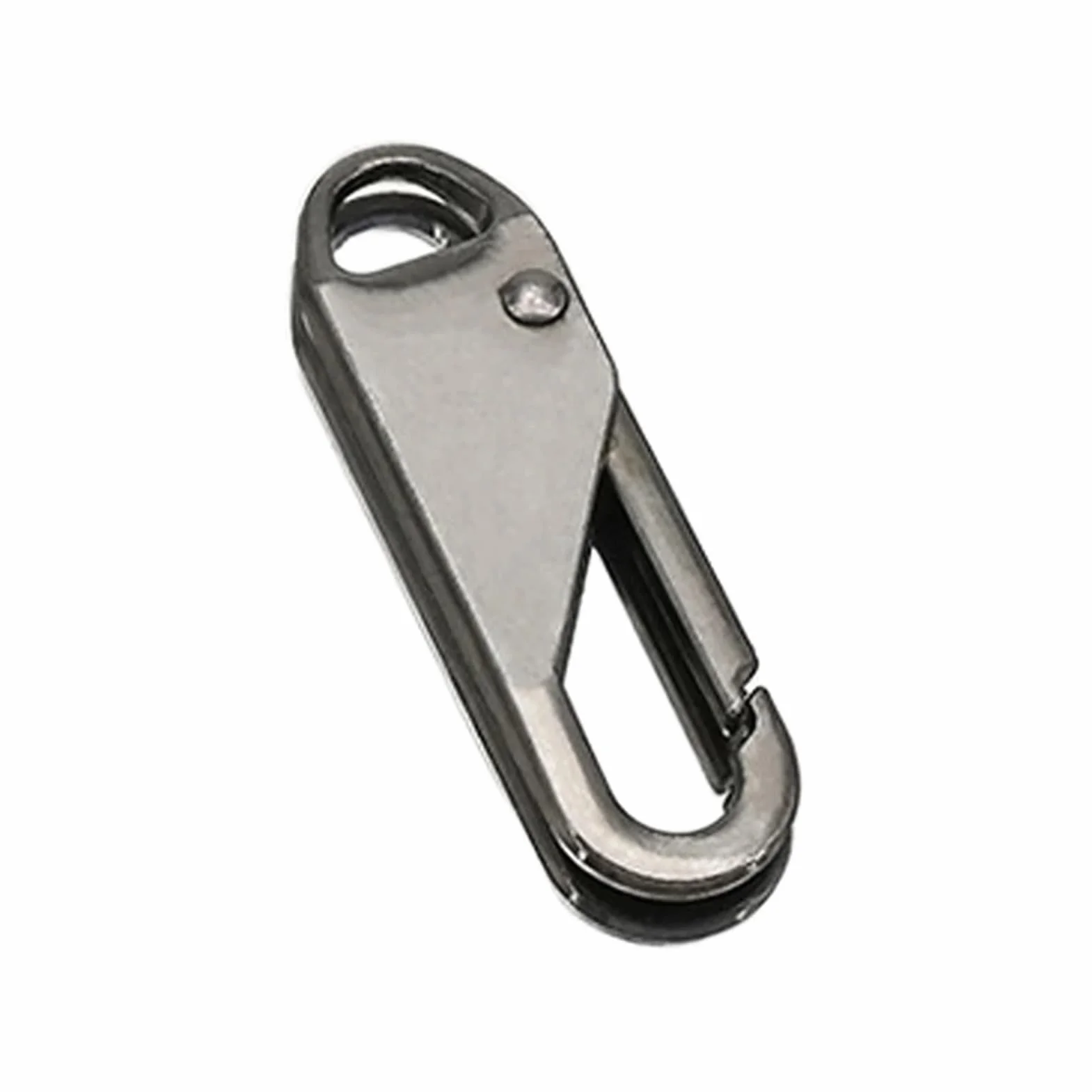 BUUV Kit de reparación de cremallera de repuesto para equipaje, mochila, ropa, pantalones, cartera (gris, 6 piezas)