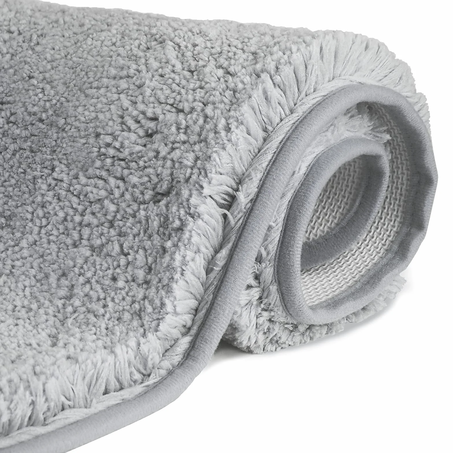 FCSDETAIL Alfombrilla de Baño Antideslizantes 80X150 cm, Tapete para el Piso Lavable a Máquina con Microfibras Suaves Absorbentes de Agua para Bañera, Ducha y Baño