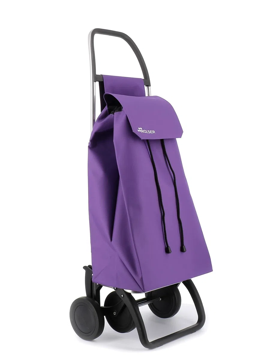 Carro Rolser Saquet LN 4 Ruedas - Malva