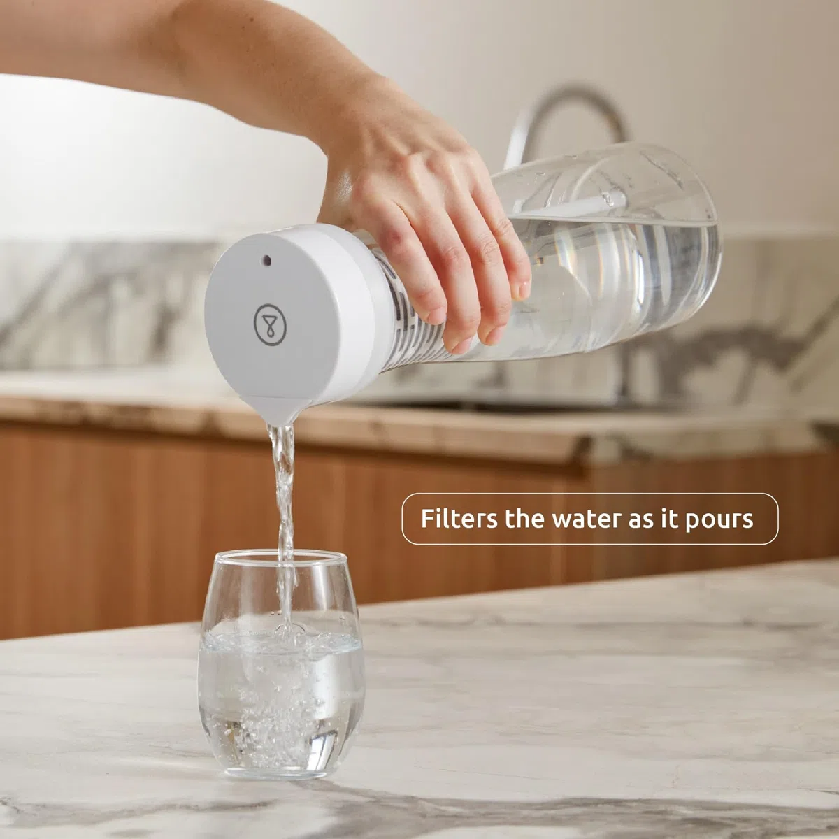 Tappwater PitcherPro SMR Jarra Filtradora de Agua Premium - jarra agua cristal 1,45L, filtración instantánea y con minerales esenciales añadidos, Elimina Cal y +60 Sustancias, Diseño Elegante