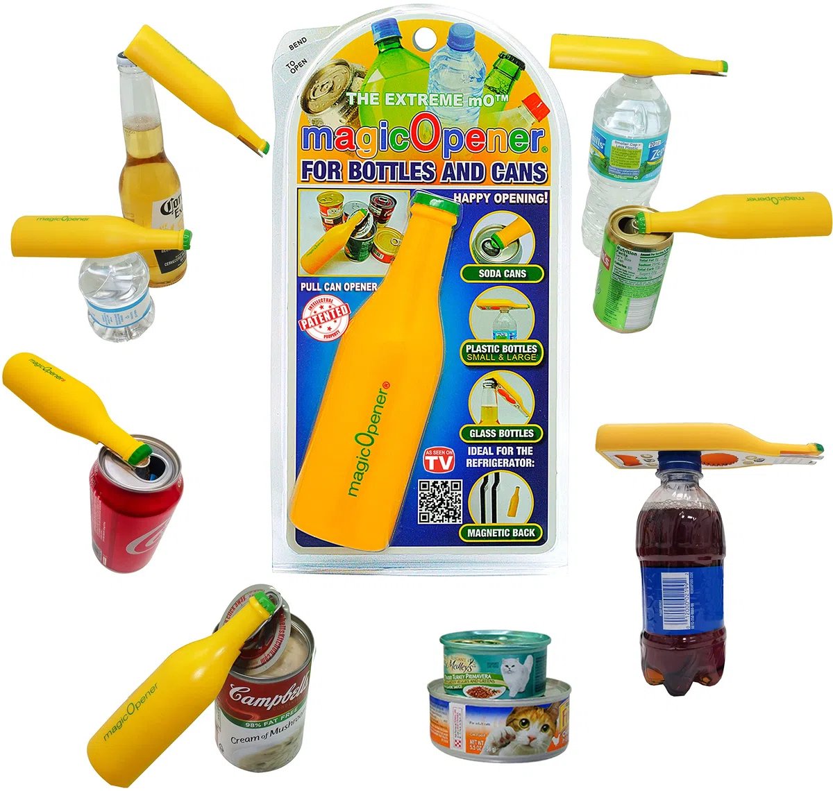 The Extreme Magic Opener - Abridor de Latas y Destapador Botellas de Plastico