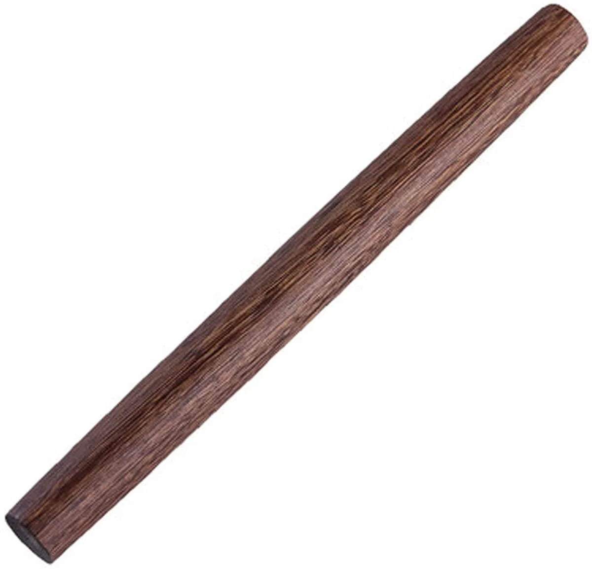Rodillo de pastelería, Rodillo de Madera, Rodillo for Masa, Rodillo for amasar, Tipo Fauces de Pescado, Grano de Madera Fino, Suave, Firme, sin Pintar, sin Cera, Rodillos Marrones