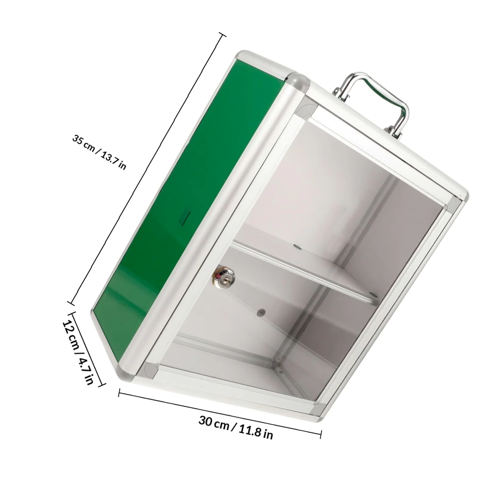 DOITOOL Botiquín de Pared de Gran Capacidad con Compartimentos para Hogares y Espacios Públicos con Identificación Visual Clara para Primeros Auxilios Modelo HR