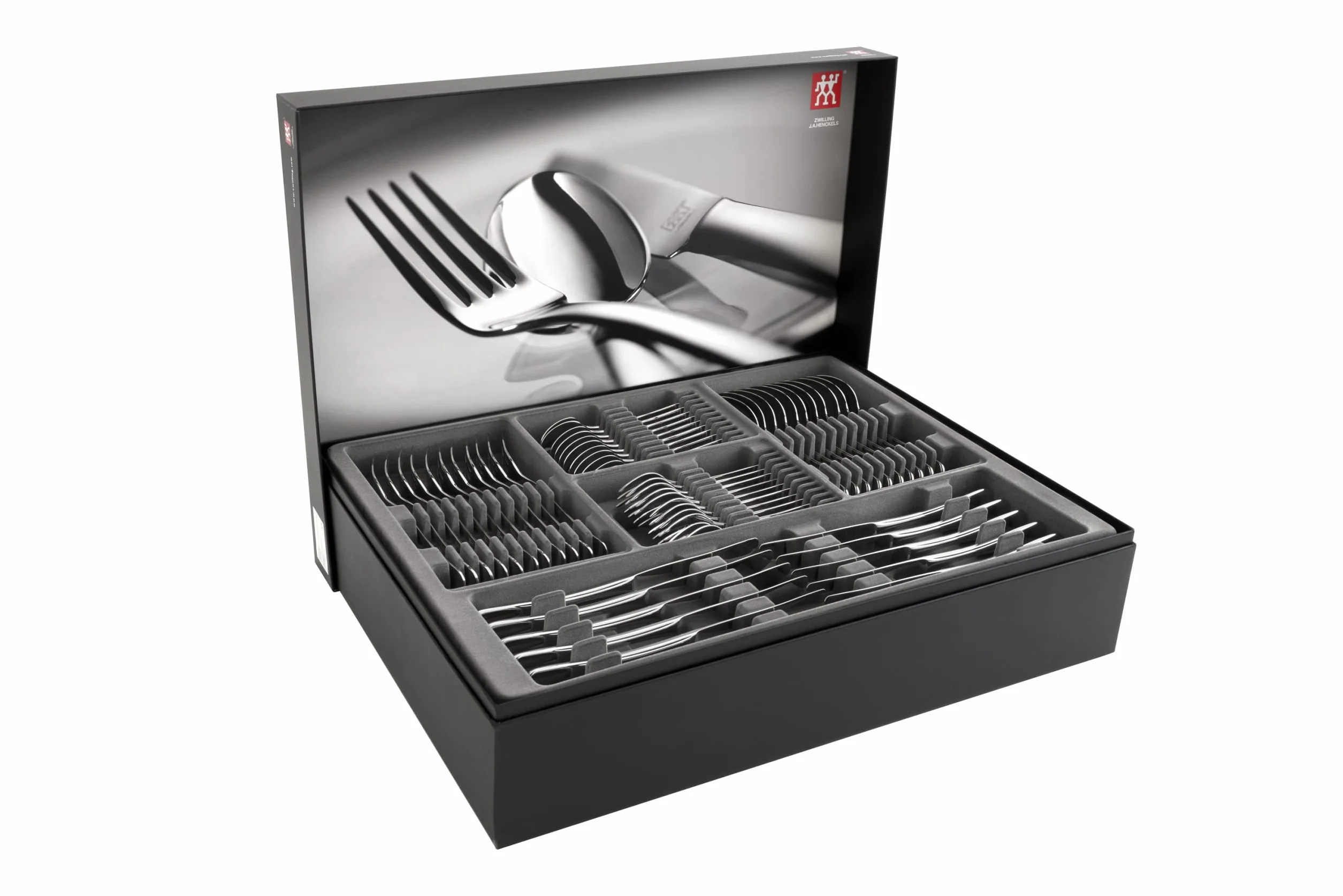 ZWILLING Set de cubiertos, 72 piezas, Para 12 personas, Acero inoxidable 18/10 Acero de hoja, Pulido, Nottingham