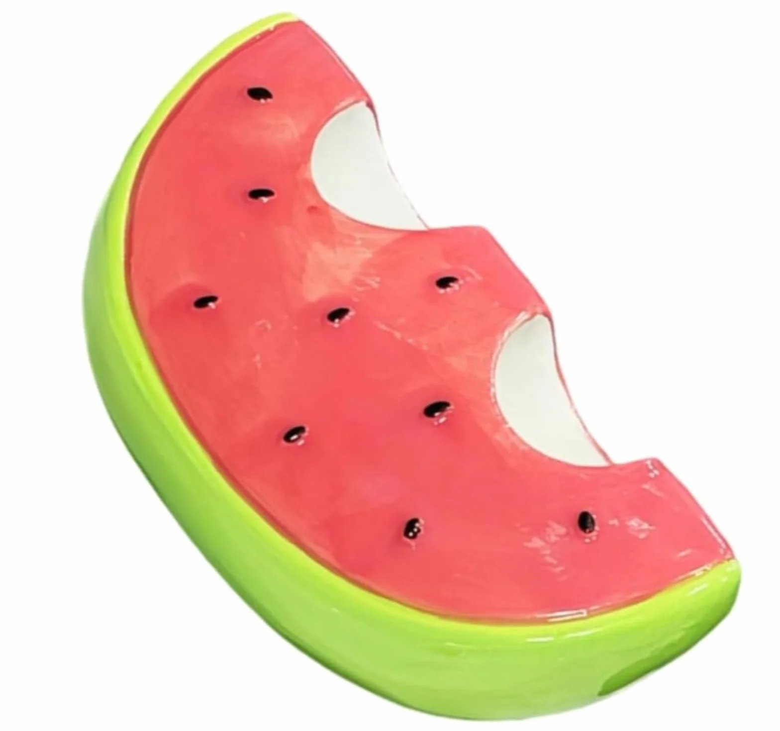 Porta Cepillo Dientes Baño Soporte De Cerámica For Cepillo Dientes con Forma Sandía For Almacenamiento En Encimera Baño Hogar Y Cocina