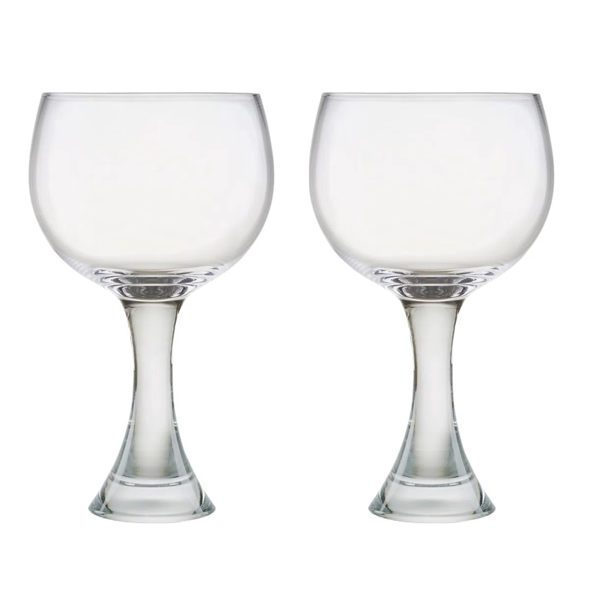 Copas de Ginebra Manhattan – Juego de 2 – Capacidad de 700ml por Copa – Hermoso Diseño Con un Tallo Grueso y Cáliz Grande, La Adición Perfecta para El Bar en Casa
