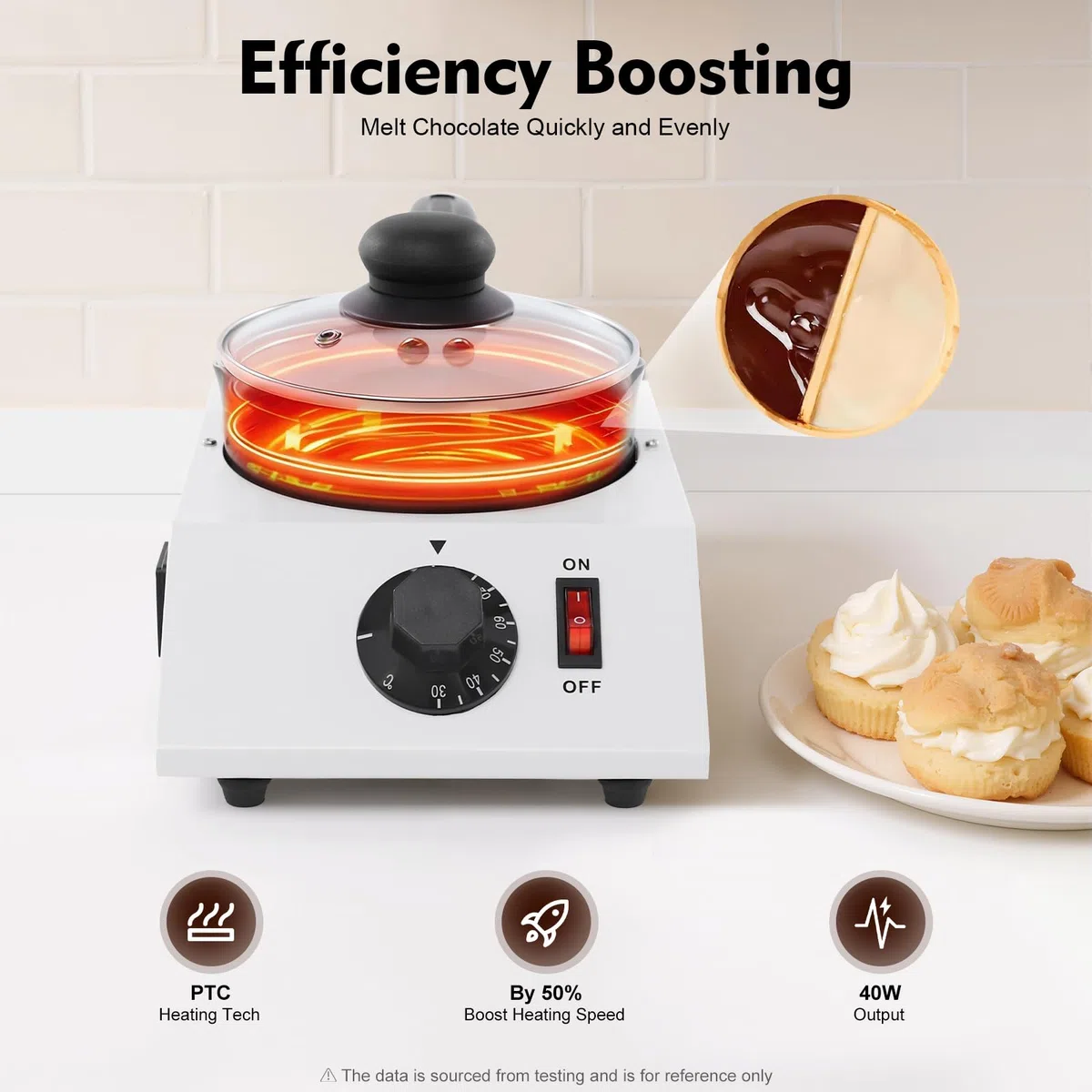 Fundador De Chocolate Eléctrico 230 V, Dispositivo De Temperación Para Cubiertas 40 W, Máquina De Templar Chocolate, Dulces, Fundador De Mantas, Dispositivo De Templado 30-85 ℃