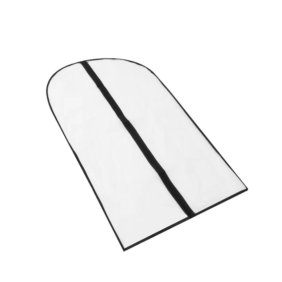 fundas para ropa 5Pcs Garment Bags - Transparent Dustproof Clothing Covers, Foldable Hanging Wardrobe Protectors For Suits & Coats(5Pcs 60x100cm)