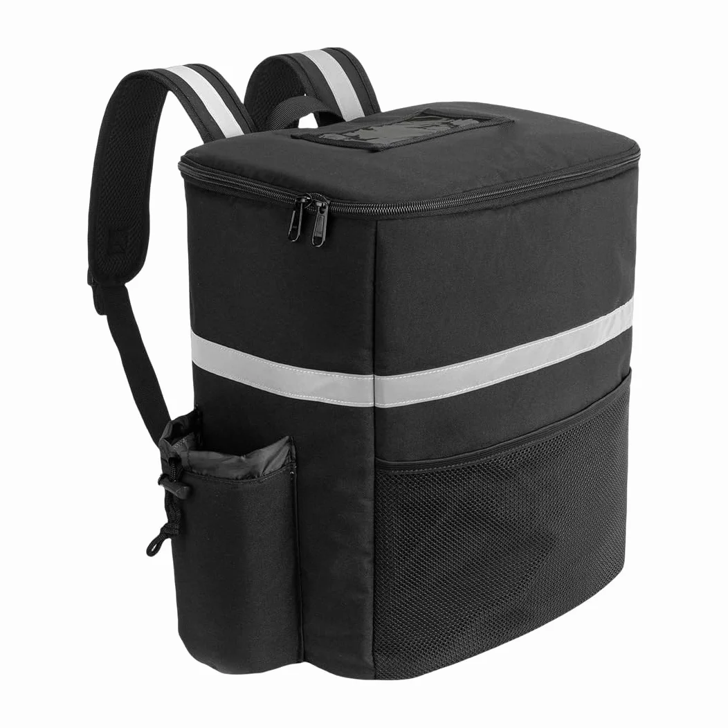 Bolsa térmica grande for alimentos de 35 l, bolsa refrigeradora for alimentos, mochila aislante for entrega de alimentos frescos. ，Bolsas isotérmicas