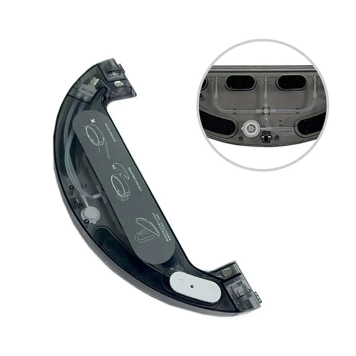 JOYSOG Sweeper - Depósito de agua de control eléctrico para Dreame L10 Plus/Z10 Pro Robot Hoover, aspiradora, barredora, accesorios de piezas