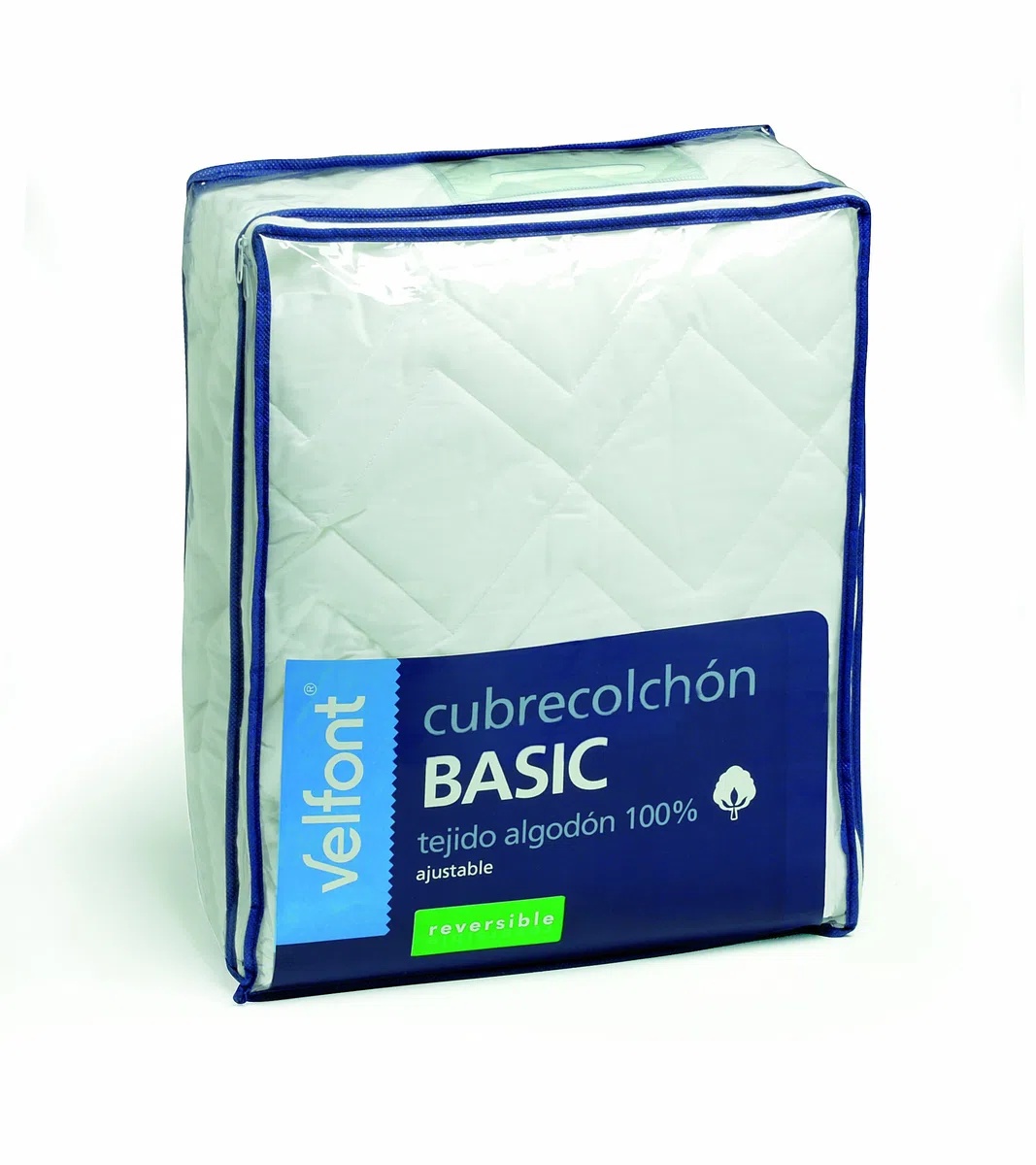 Velfont Cubrecolchón Basic Reversible 135x200 cm