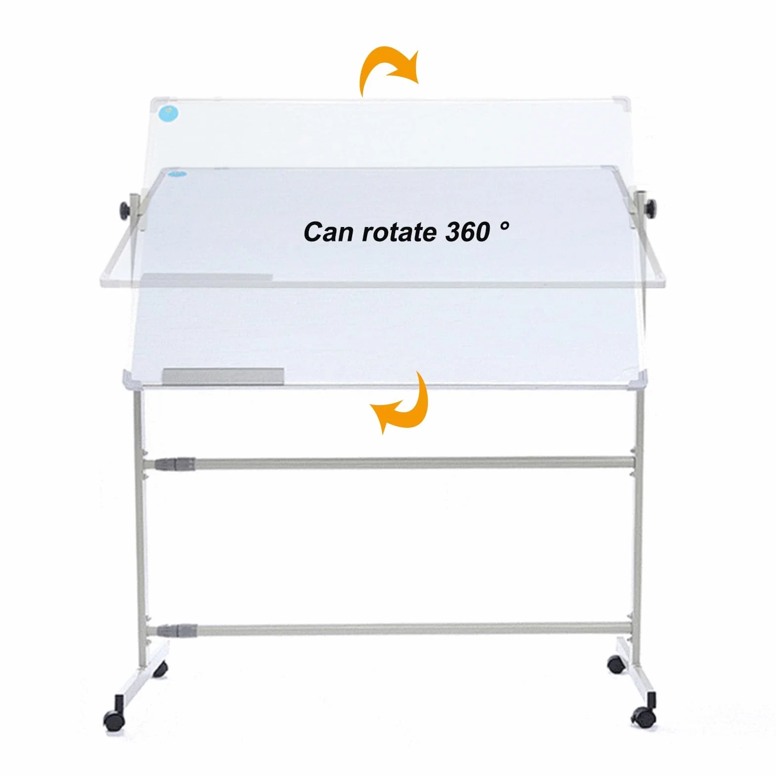 Soporte Universal para Pizarra Blanca, Soporte De Metal Móvil Ajustable con Ruedas, para Pizarra De Borrado En Seco, Pizarra, Tablón De Anuncios